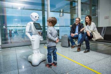 FMG,Pepper Roboter,Flughafen München