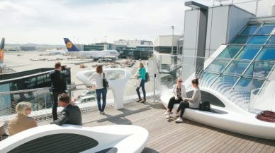 Frankfurt Airport Roof Terrace Opens T1 | Airport Industry News